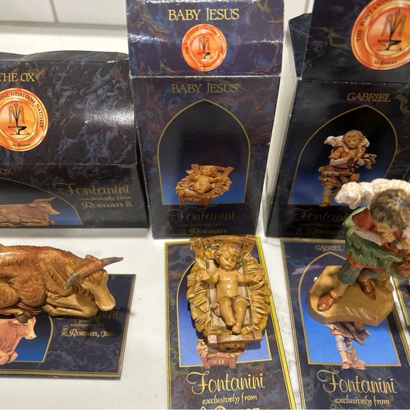 1991-93 The Fontanini Heirloom Nativity 5” Figurines (7) - Picture 11 of 14